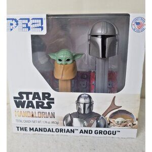 Pez Star‎ Wars The Mandalorian Collectible Baby Yoda Dispenser - Factory Sealed